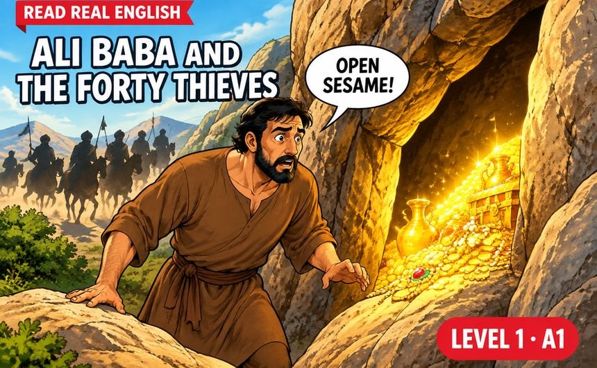 Page preview from Ali Baba and the Forty Thieves