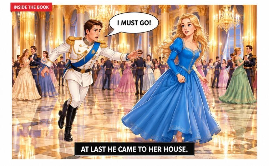 Page preview from Cinderella