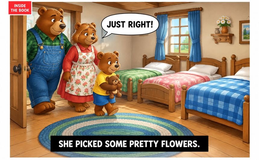 Page preview from Goldilocks and the Three Bears
