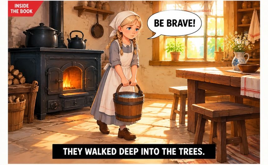 Page preview from Hansel and Gretel