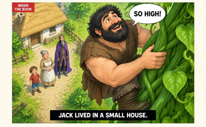 Page preview from Jack and the Beanstalk