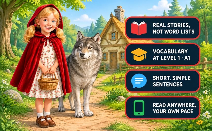 Page preview from Little Red Riding Hood