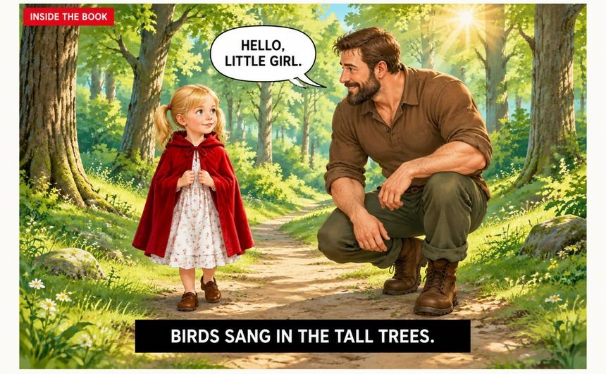 Page preview from Little Red Riding Hood