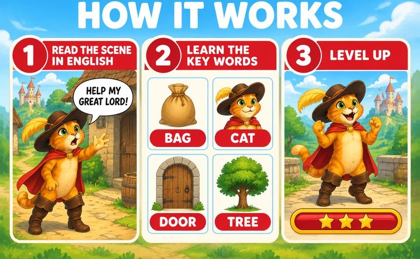 Page preview from Puss in Boots