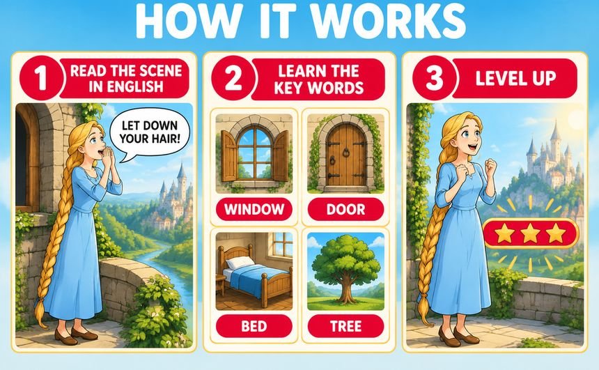 Page preview from Rapunzel