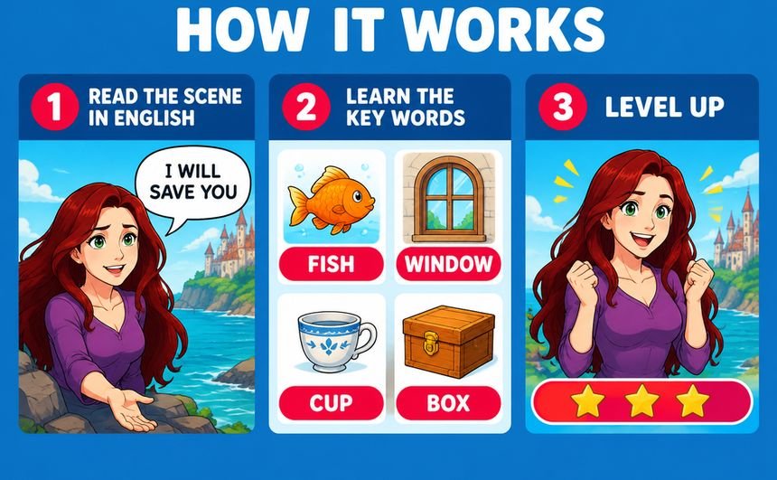 Page preview from The Little Sea Girl