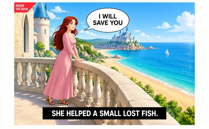 Page preview from The Little Sea Girl