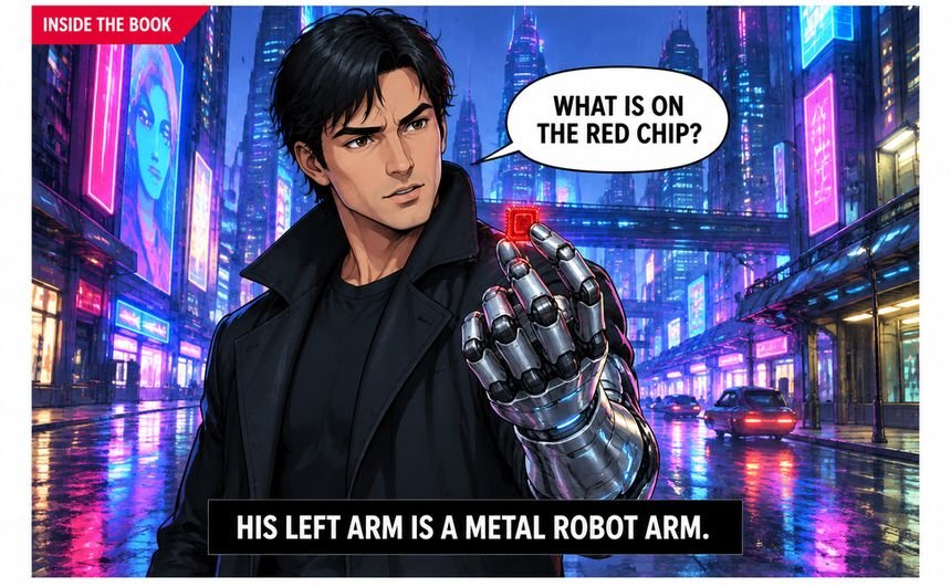 Page preview from The Neon Memory